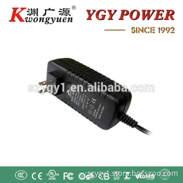 USA plug AC/DC 12V2A Wall-mount power adaptor with UL CE FCC ROHE
